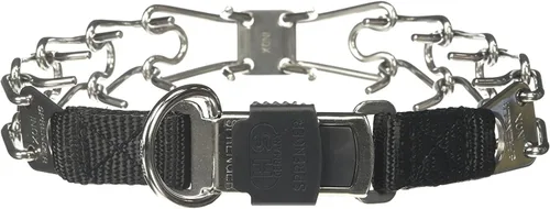 Vista 2 de Herm Sprenger Collar de entrenamiento de acero inoxidable de 0.126 in con hebilla de seguridad talla única
