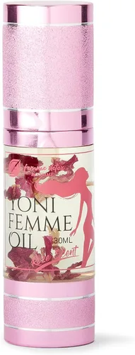 Vista 2 de Aceite Yoni, hidratante de aceite natural, aceites corporales perfumados naturalmente para mujeres, mezclas de aceites esenciales para el cuerpo