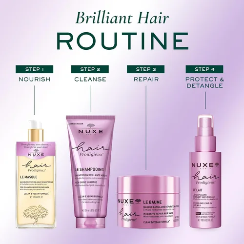Vista 6 de NUXE Hair Prodigieux - Mascarilla reparadora intensiva para cabello seco
