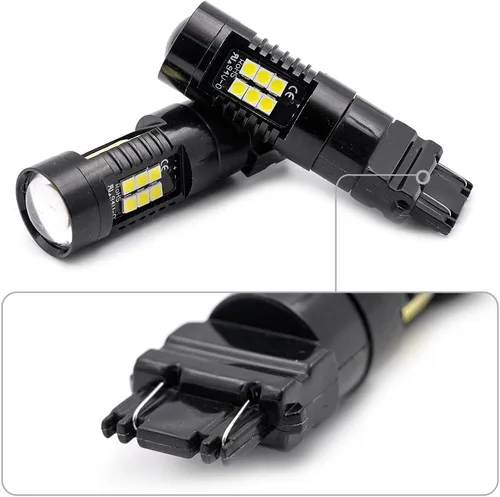 Vista 2 de H2 LED Lámparas de Marcha Diurna para Hummer H2 2003 2004 2005 2006 2007 2008 2009 DRL Lámparas de Posición de 21 Chips SMD 1200 Lúmenes Luz