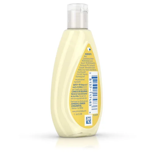 Vista 7 de Johnsons Johnson's - Jabón y champú suave para bebés sin lágrimas de cabeza a pies, 1.7 onzas líquidas, 1.70 onzas