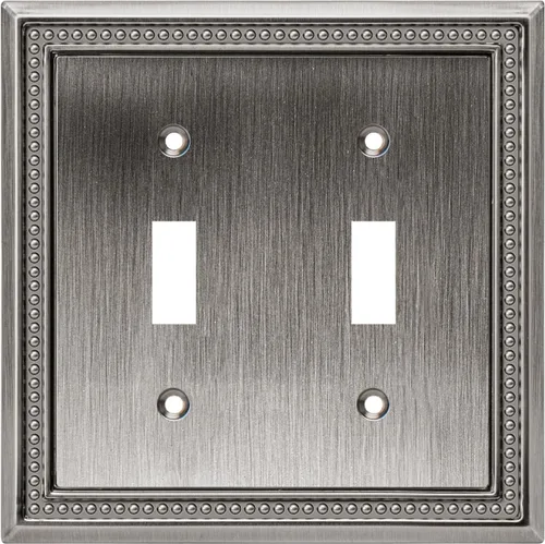 Vista 18 de Henne Bery Sunken Pearls Placa de Pared Decorativa de Servicio Pesado Placa de Interruptor Cubierta de Tomacorriente