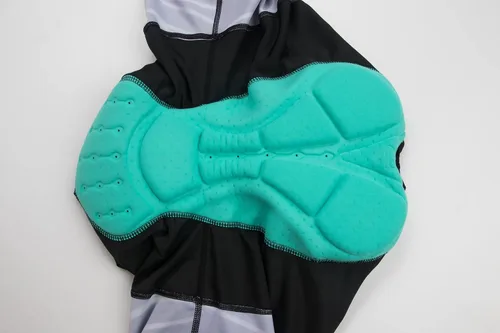 Vista 29 de Coconut Ropamo CR - Conjunto de camiseta de ciclismo para hombre, con cremallera y bolsillo con pantalones cortos con acolchado 4D
