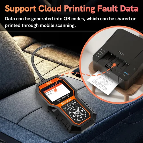 Vista 7 de Escáner OBD2 Herramienta de escaneo de diagnóstico con solución, lector de códigos de automóvil, herramientas de reinicio de comprobación, luz