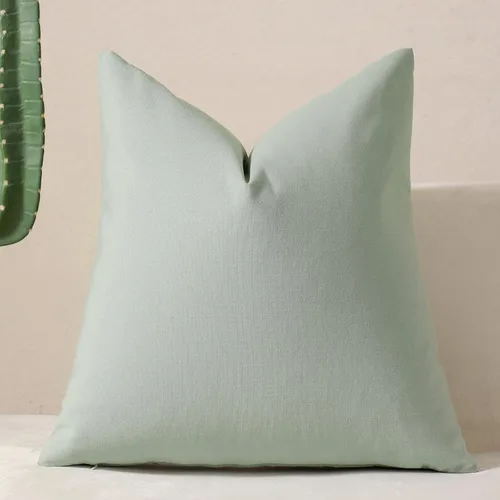 Vista 58 de vctops Fundas de almohada decorativas a cuadros azules de 12 x 20 pulgadas, funda de cojín lumbar de guingán para sofá, dormitorio