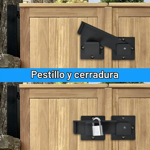 Vista 2 de GreaTalent Cerradura resistente de 7,5" de la puerta del tirón