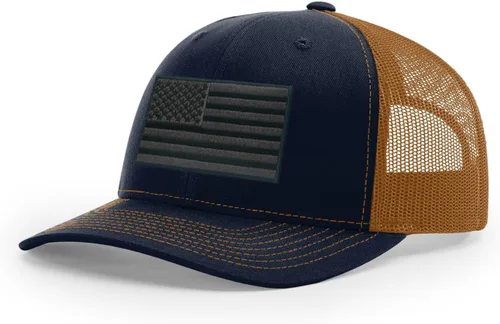 Vista 301 de Joe's USA Richardson 112 - Gorras de camionero con parche gráfico personalizado - Gorras estructuradas de cinco y seis paneles Richardson Premium