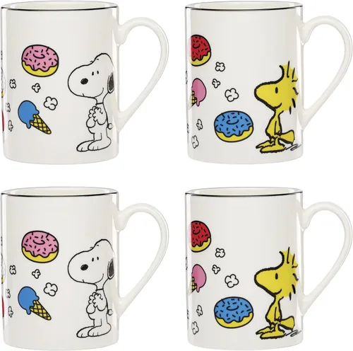 Vista 13 de Lenox 897573 Chef Snoopy - Juego de postre (12 piezas)