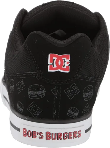 Vista 3 de DC Zapato de patinaje casual puro para hombre NegroNegro