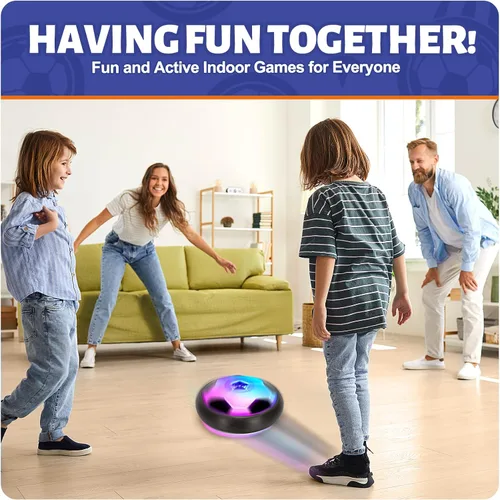 Vista 3 de Officygnet Hover Soccer Ball para Niños, Juguetes de Interior Regalos para Niños de 6, 7, 8, 9, 10, 11, 12 Años de Edad, Juguetes de Fútbol Flotante