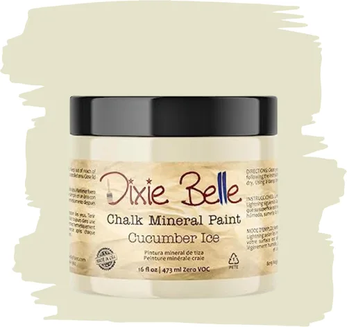 Vista 382 de Pintura para muebles con acabado de tiza Dixie Belle Paint Company - Amatista (4oz) - Pintura mineral de tiza chic púrpura profundo mate