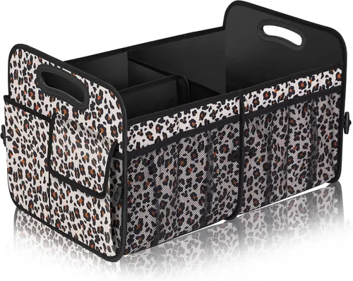 Vista 14 de Femuar Organizador de maletero de gran capacidad, accesorio impermeable para coche, antideslizante, plegable, adecuado para todos los vehículos