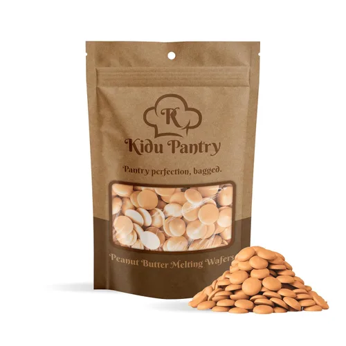 Vista 12 de Merckens - Bolsa de obleas de chocolate para derretir a granel, perfecta para sumergir, postres, hornear y más (oscuro, 2 libras)