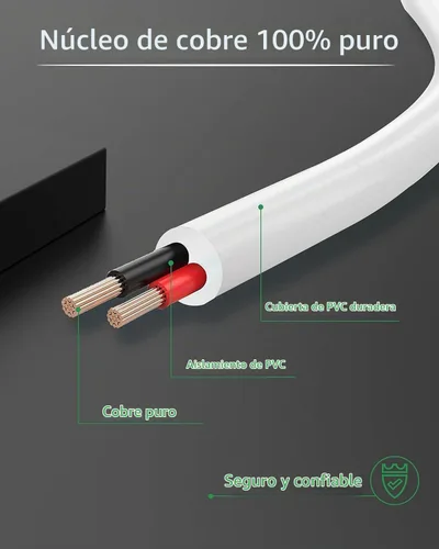 Vista 5 de Cable de carga magnético rápido para Rose y la mayoría de los masajeadores magnéticos, cable de carga CC con conector de 2 imanes