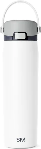 Vista 20 de Simple Modern Mesa Sport Botella de Agua con Tapa de Sorbo Cubierta Botella de Acero Inoxidable Aislada de 24oz Compatible con Portavasos