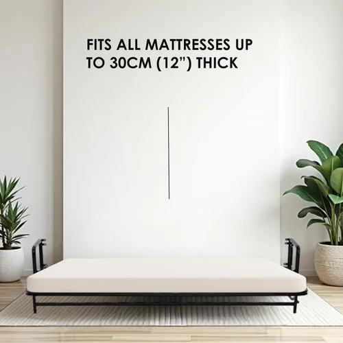 Vista 7 de Cama Murphy - Cama Murphy Twin - Cama plegable - Horizontal - 30" x 75" - Clásica