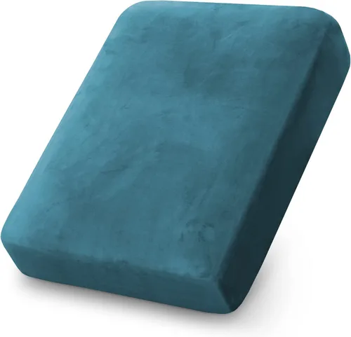 Vista 50 de PrinceDeco Fundas de cojín para sofá, funda elástica y lavable, funda de cojín ajustable de tela de terciopelo antideslizante, protector de muebles