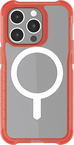Vista 21 de Ghostek Covert Clear - Funda transparente para iPhone 15 Plus, silicona a prueba de golpes, compatible con accesorios Apple MagSafe, funda Negro