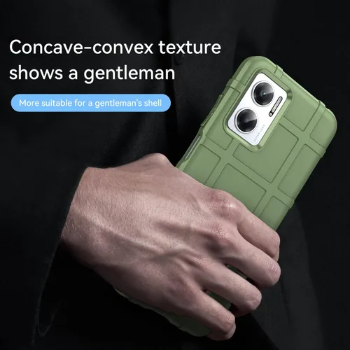 Vista 5 de Funda delgada para Redmi Note 11E 5G, funda resistente para Redmi 10 5G, funda protectora resistente con protección contra golpes de grado militar