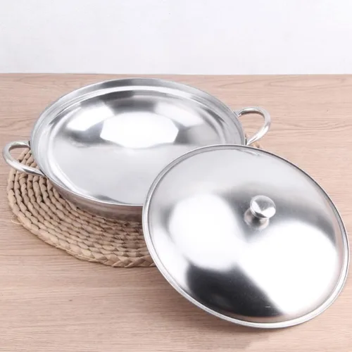 Vista 5 de SHERCHPRY 1 Unidades Cubierta Estufa de Alcohol Cocina Hogar Olla Caliente Herramienta Usada Cocina Acero Inoxidable Cocina Alcohol Estufa Pan