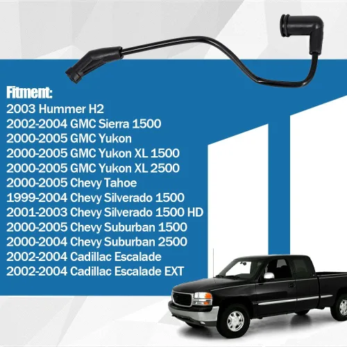 Vista 4 de Tubo de vacío regulador de presión de combustible Compatible con 1999-2005 Chevy Silverado Suburban Tahoe Buick GMC Yukon Cadillac 17113556