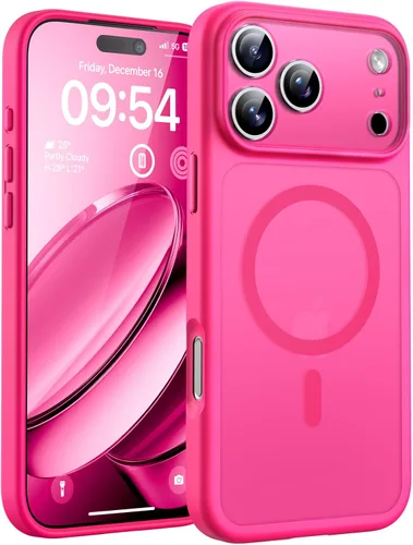 Vista 116 de TOCOL Funda para iPhone 11, compatible con Magsafe, protección completa de cámara, imanes integrados, protección contra caídas, funda translúcida