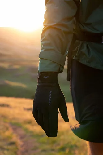 Vista 6 de SEALSKINZ Guantes impermeables de ojo de dragón para hombre