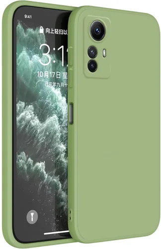 Vista 30 de Funda de silicona TPU compatible con Redmi Note 12 Pro 5G (6.67 pulgadas), funda de funda, color blanco antiguo