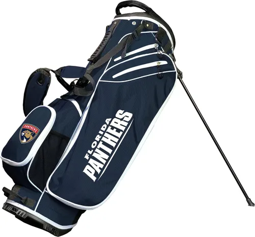Vista 8 de Team Golf NHL Team Golf NHL Birdie Stand - Bolsa de golf, ligera, divisor de club de 14 vías, soporte de acción de resorte, bolsillo enfriador