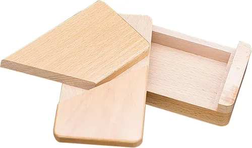 Vista 4 de Caja de Rompecabezas Imposible, Caja Secreta de Dinero, Mini Caja de Rompecabezas 3D, Cajas de Tarjetas de Efectivo Sorpresa, Caja Mágica de Madera