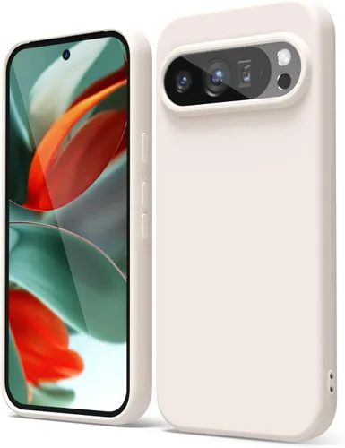 Vista 72 de oakxco para Google Pixel 6A Funda de teléfono de silicona líquida, diseño estético lindo y delgado para mujer y niña, cubierta de gel suave, lisa