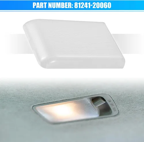 Vista 3 de X AUTOHAUX Cubierta de luz de cúpula de techo interior de techo para mapas 8124120060 Cubierta de luz de cúpula para Toyota 4Runner 1984-1995