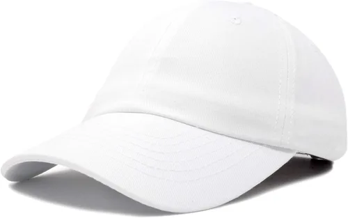 Vista 107 de DALIX Gorra de béisbol para papá, lisa, para hombre, mujer, algodón, ajustable, en blanco, sin estructurar, suave