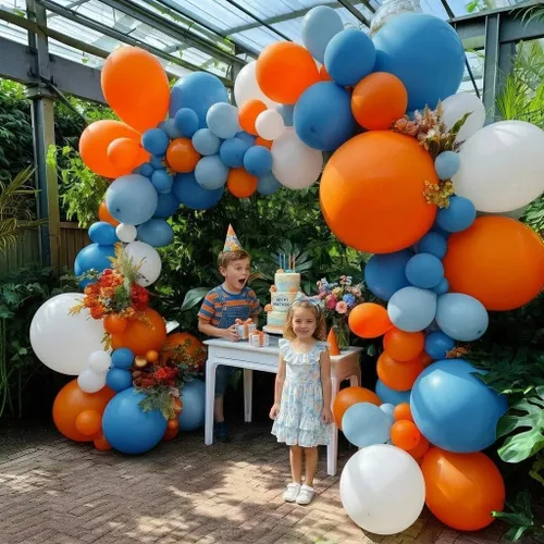 Vista 5 de Arco de globos de color azul polvoriento, kit de guirnalda de globos de látex para baby shower, cumpleaños, despedida de soltera, boda, graduación