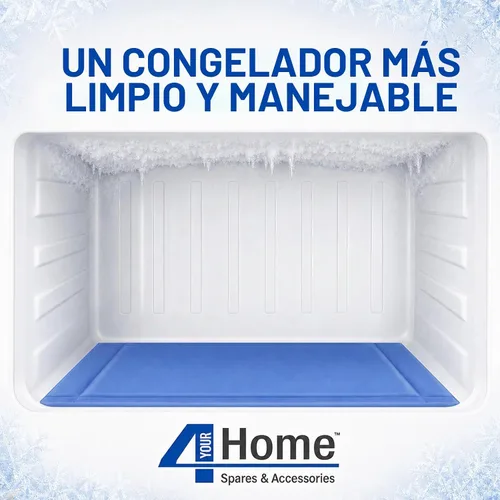 Vista 4 de Alfombrilla Antiescarcha Anti Hielo para Congelador Paquete de 2