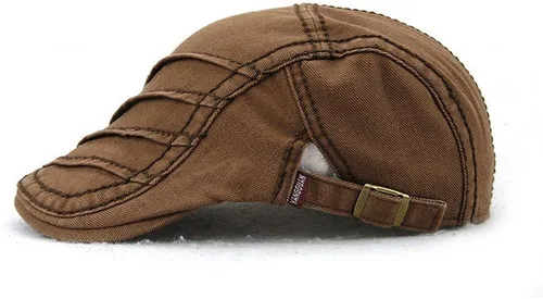 Vista 2 de Sombrero de boina de algodón de verano para mujer