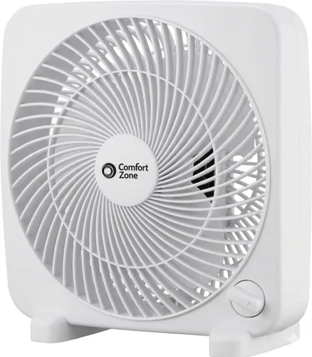 Vista 14 de COMFORT ZONE - Ventilador portátil de 9 pulgadas, color negro