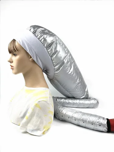 Vista 10 de Gorro de secador de pelo grande con capucha mejorada con tubo largo para un secado rápido, se adapta a todos los tamaños de cabeza y peinado
