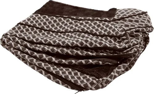 Vista 7 de Furhaven Pet – Sofá de felpa ortopédica para perro, cama con forma de L, tumbona ergonómica con contorno de cuna, cama para perros y gatos, varios