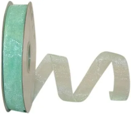 Vista 63 de Reliant Ribbon 25621-053-09C Cinta transparente de gasa, 1-1/2 pulgadas x 100 yardas, azul