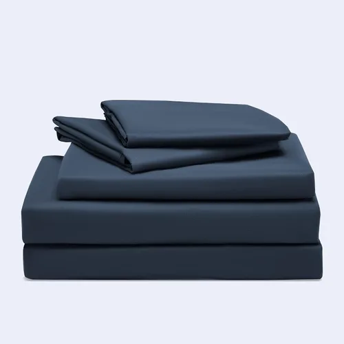 Vista 7 de Sleep Zone - Juego de sábanas suaves y frescas de 4 piezas sábana bajera, encimera y fundas de almohada, no se arrugan ni se decoloran, bolsillo