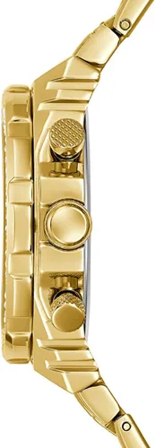 Vista 3 de GUESS Ladies 36mm Watch - Turquoise Strap Turquoise Dial Gold Tone Case