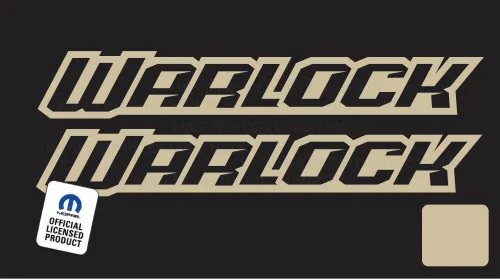 Vista 14 de Adhesivo gráfico Warlock Bedside para Dodge Ram (juego de 2) [rosa bebé] - CSOFTPINK SD3W0