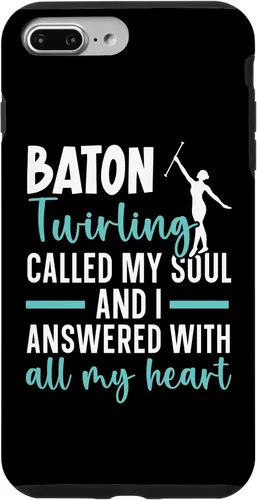 Vista 9 de Funda para iPhone 14 Baton Twirling Gymnastics Majorette Baton Twirler