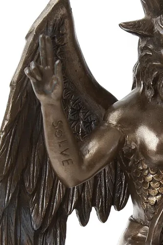 Vista 6 de Nemesis Now Baphomet - Figura de bronce (11.6 in, resina, tamaño único)