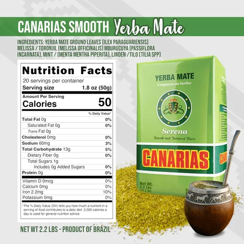 Vista 2 de Canarias - Serena Yerba Mate 1 kilo