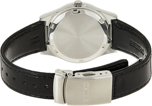 Vista 2 de Seiko Reloj con correa Braille S23159 para hombre Plateado Movimiento de cuarzo