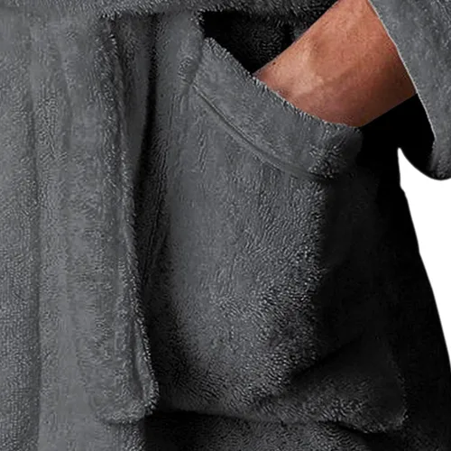Vista 5 de Briarwood Home Premium 100% Cotton Kimono Spa Bathrobes, Luxurious Super-Soft- Absorbent Shawl Collar - Plush Long Robe