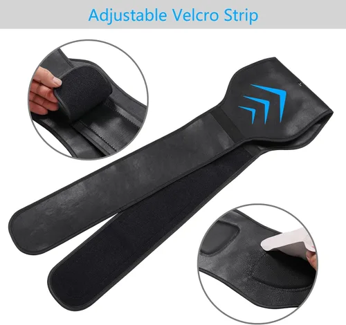Vista 5 de Estimulador ABS, estimulador muscular EMS, máquina de abdominales, equipo de entrenamiento físico para mujeres y hombres, tóner muscular portátil