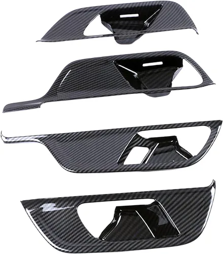 Vista 4 de Cubiertas para manija interior de puerta de automóvil para Mercedes-Benz GLB, protector de cuenco de puerta interior de automóvil, accesorios